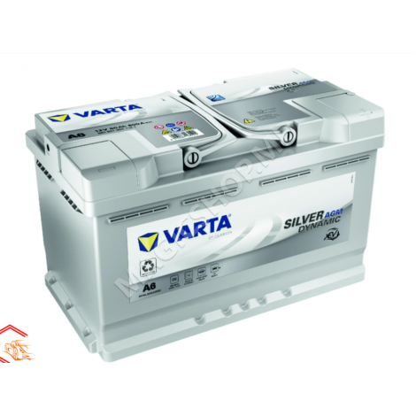 Аккумулятор АКБ VARTA 80 Ah AGM A6